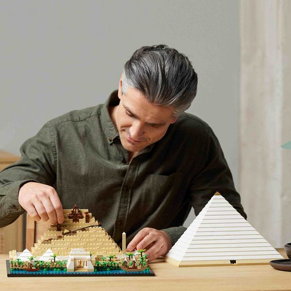Lego architecture 21058 la grande piramide di giza, set da collezione per adulti, hobby creativi, decorazione per la casa - LEGO ARCHITECTURE, LEGO