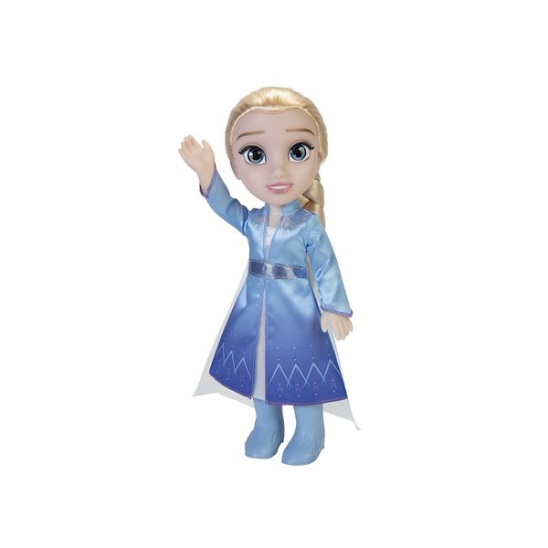 Frozen 2 bambola elsa adventure 38 cm. con abito e scarpette e occhi scintillanti - DISNEY PRINCESS, Disney, Frozen