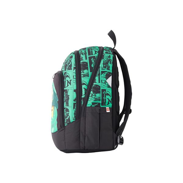 Zaino scuola round lego® ninjago® verde - 