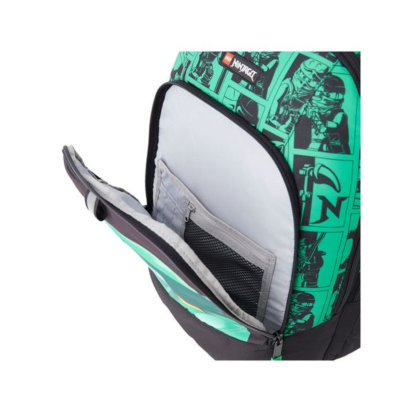 Zaino scuola round lego® ninjago® verde - 