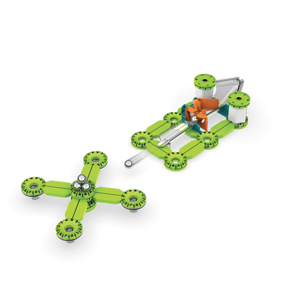Geomag mechanics recycled challenge goal! 96 pieces - Geomag