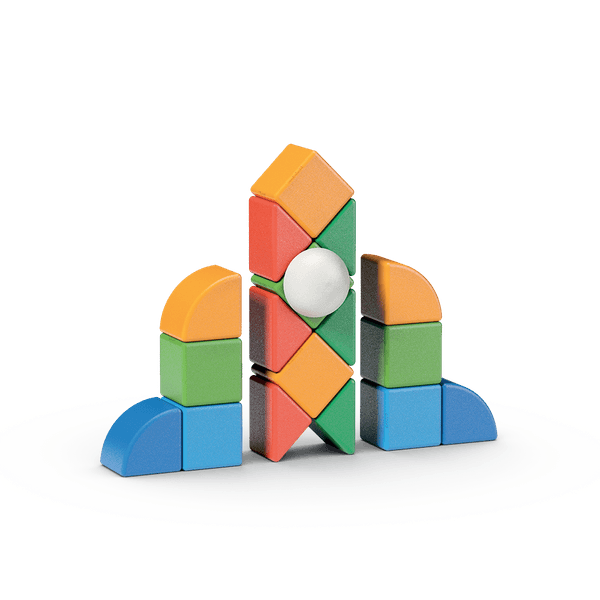 Geomag magicube shapes recycled little world 25 pcs - Geomag