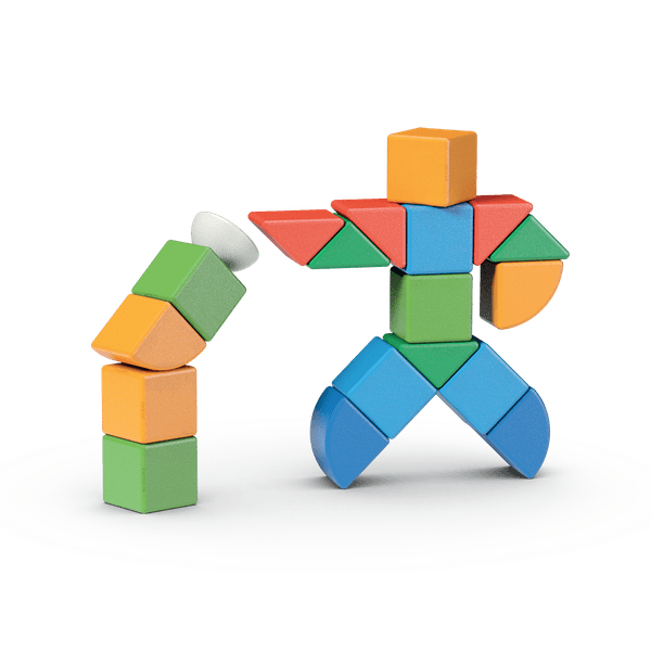 Geomag magicube shapes recycled little world 25 pcs - Geomag
