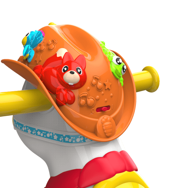 Cavalcabile baby rodeo & friends, made in italy, 1 - 3 anni - Chicco