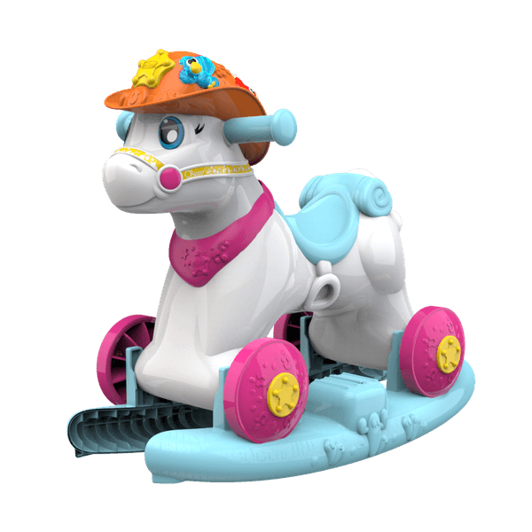 Cavalcabile miss baby rodeo & friends, made in italy, 1 - 3 anni - Chicco