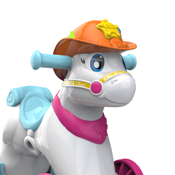 Cavalcabile miss baby rodeo & friends, made in italy, 1 - 3 anni - Chicco