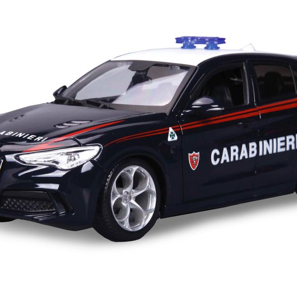 Auto bburago alfa romeo con licenza ufficiale carabinieri in scala 1/24 - BBURAGO