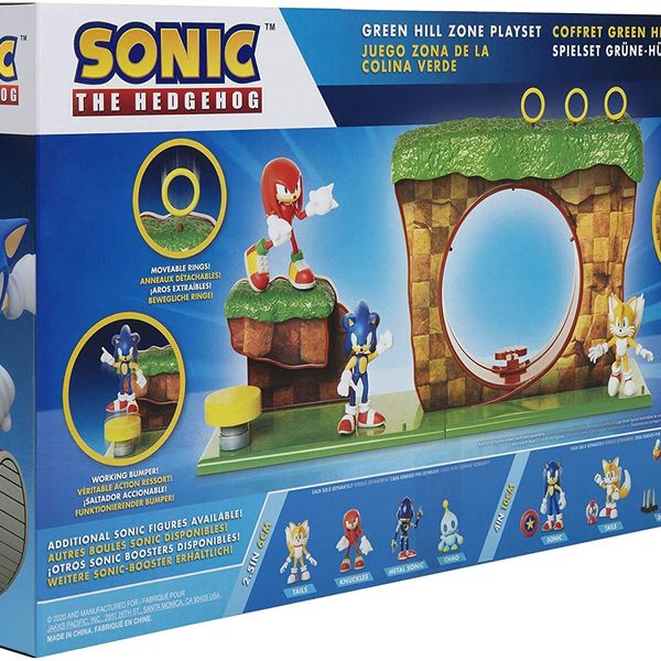 Sonic - green hill zone playset - Sonic