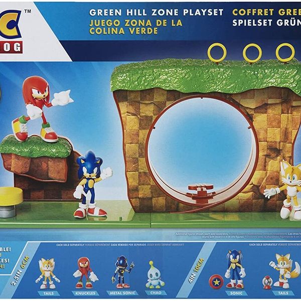 Sonic - green hill zone playset - Sonic