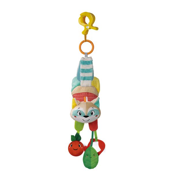 Baby clementoni - easy-peasy soft racoon - procione morbido peluche - BABY CLEMENTONI