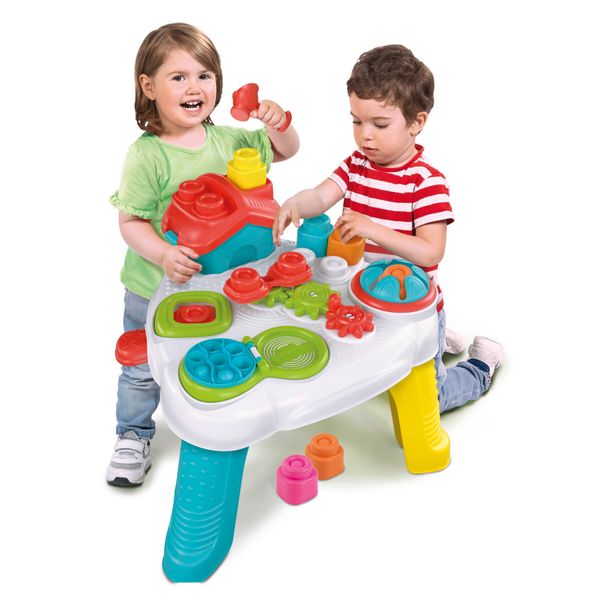 Clementoni - soft clemmy - touch, discover & play sensory table - CLEMENTONI, CLEMMY