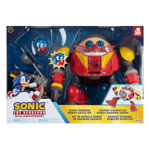 Giant eggman robot battle set - Sonic