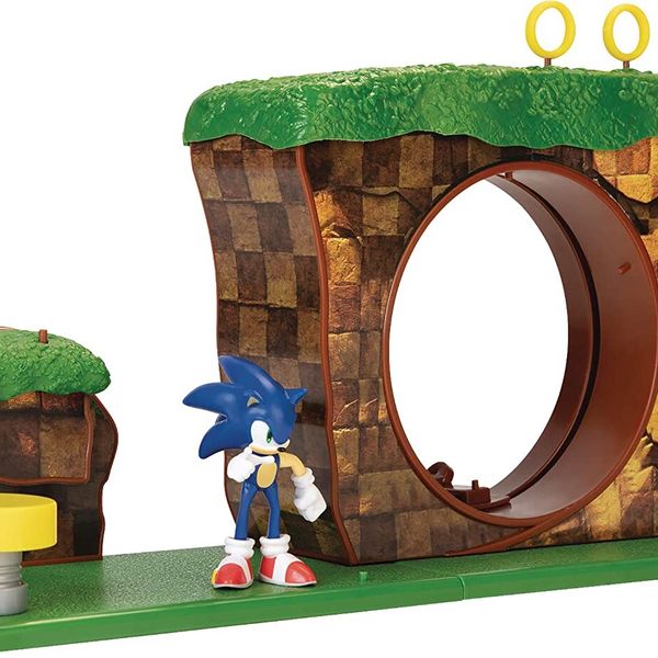 Sonic - green hill zone playset - Sonic