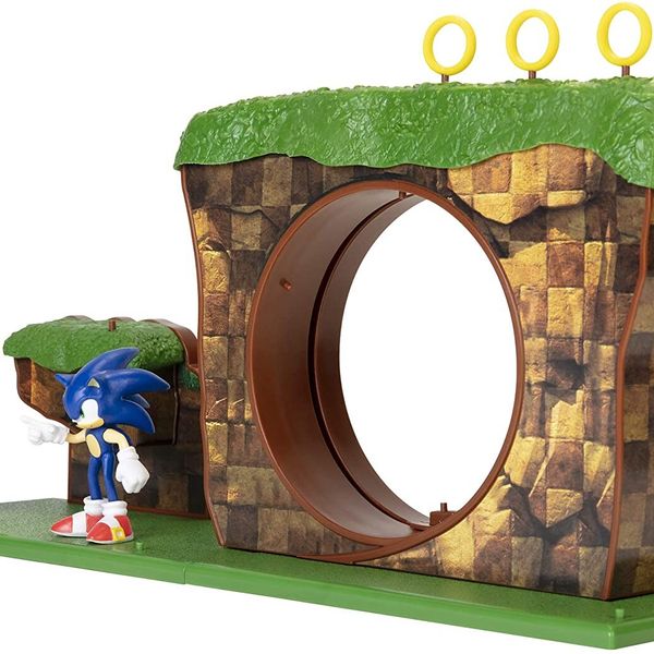 Sonic - green hill zone playset - Sonic