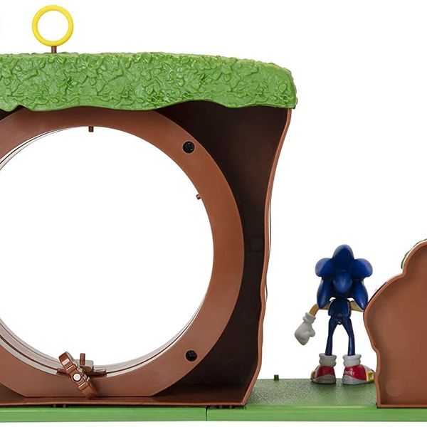 Sonic - green hill zone playset - Sonic