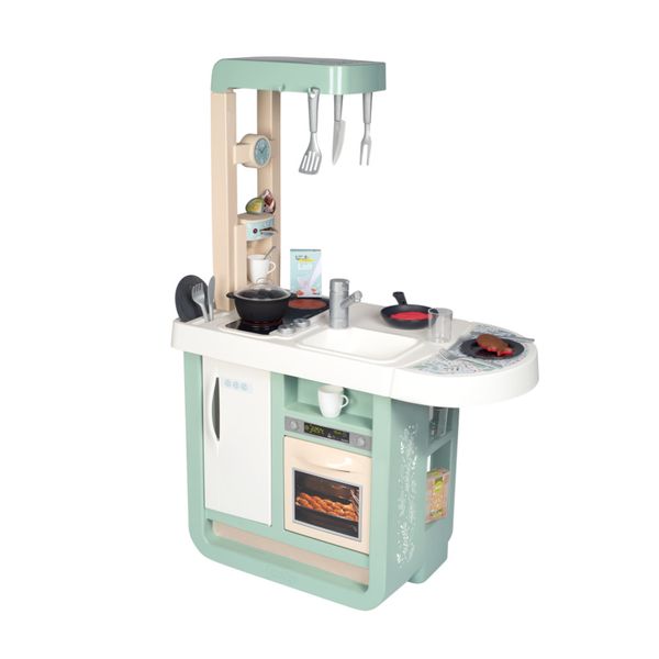 Smoby cucina cherry con 23 accessori, h piano cm 48,5 - SMOBY