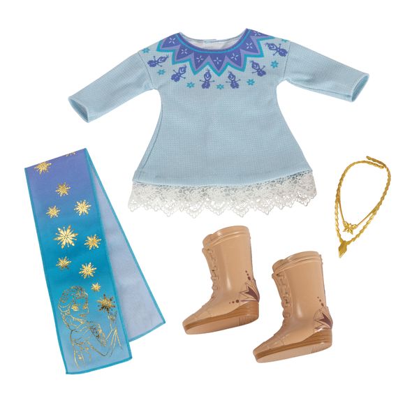 Disney ily 4ever accessory pack ispirato a elsa con abiti e accessori - DISNEY PRINCESS, Frozen