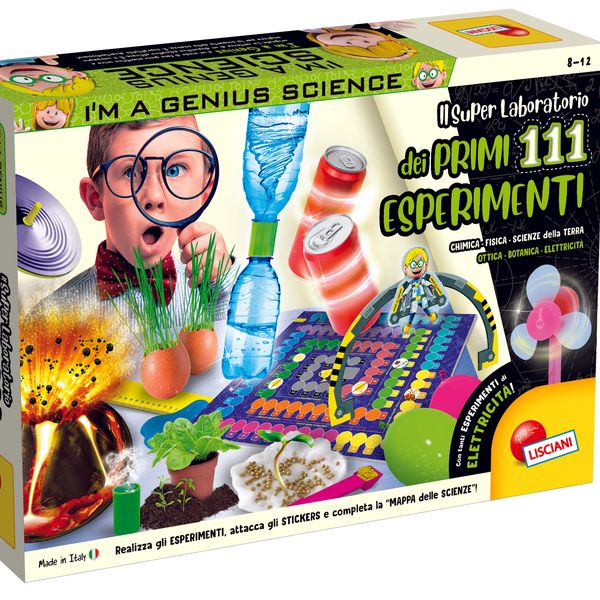 I'm a genius il  super laboratorio dei primi 111 esperimenti - LISCIANI