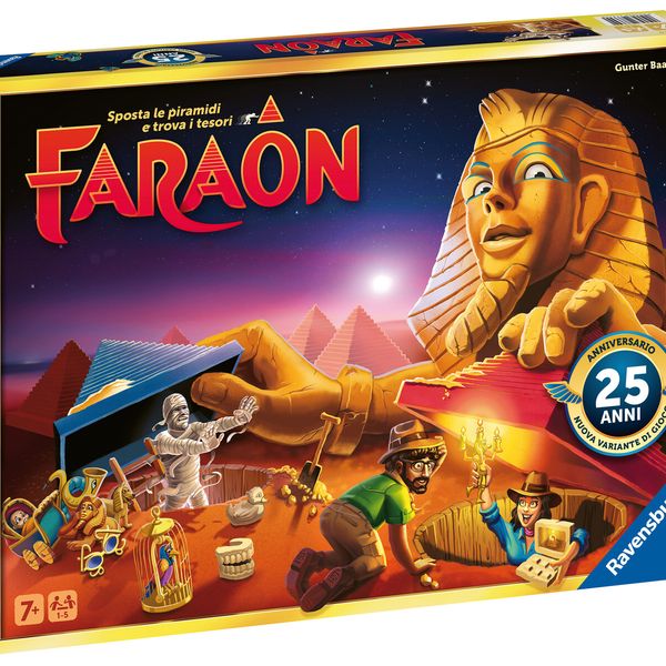 Ravensburger – faraon, gioco da tavolo, da 1 a 5 giocatori, 7+ anni - RAVENSBURGER