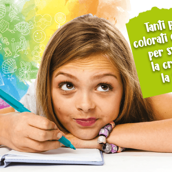 Crayola creations, set per braccialetti e bijoux con lettere e perle con più di 800 perline, attività creativa e regalo per bambine, da 8 anni - CRAYOLA