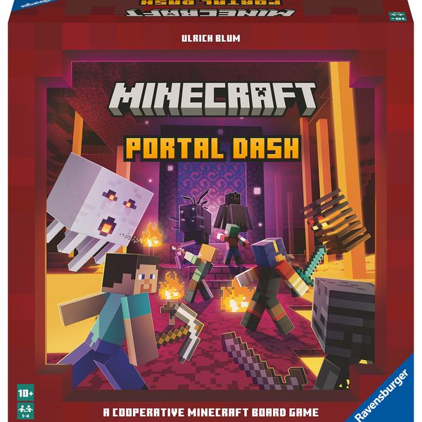 Ravensburger - minecraft magma&monsters, versione italiana, gioco da tavolo strategico, 1-4 giocatori, 10+ anni - MINECRAFT, RAVENSBURGER