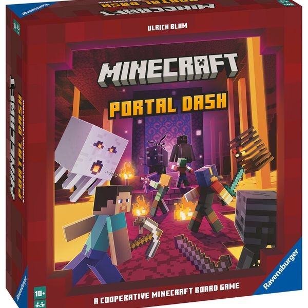 Ravensburger - minecraft magma&monsters, versione italiana, gioco da tavolo strategico, 1-4 giocatori, 10+ anni - MINECRAFT, RAVENSBURGER