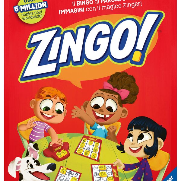 Ravensburger - zingo! - gioco da tavolo per bambini, gioco educativo per bambini, 4+ anni - RAVENSBURGER