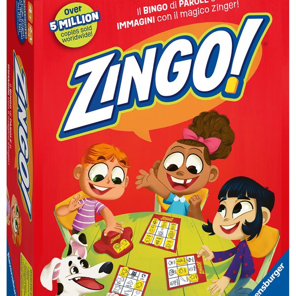Ravensburger - zingo! - gioco da tavolo per bambini, gioco educativo per bambini, 4+ anni - RAVENSBURGER
