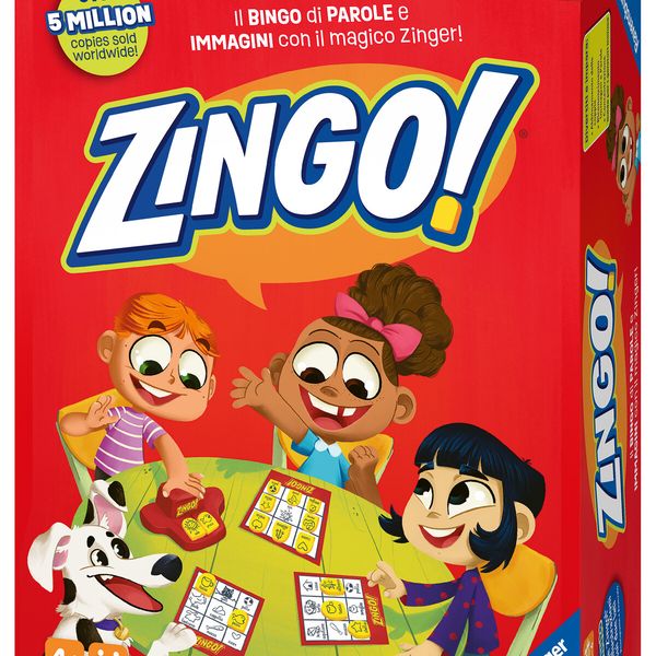 Ravensburger - zingo! - gioco da tavolo per bambini, gioco educativo per bambini, 4+ anni - RAVENSBURGER