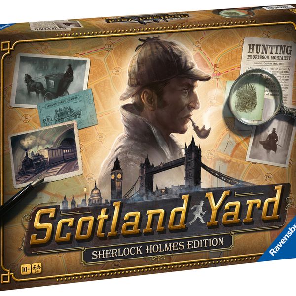 Ravensburger – scotland yard sherlock holmes, gioco da tavolo, da 2 a 6 giocatori, 8+ anni - RAVENSBURGER