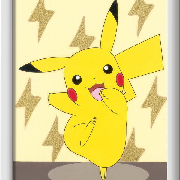 Ravensburger - creart serie e: pokémon, pikachu, kit per dipingere con i numeri, contiene una tavola prestampata, pennello, colori e accessori, gioco creativo per bambini 7+ anni - CREART, POKEMON, RAVENSBURGER