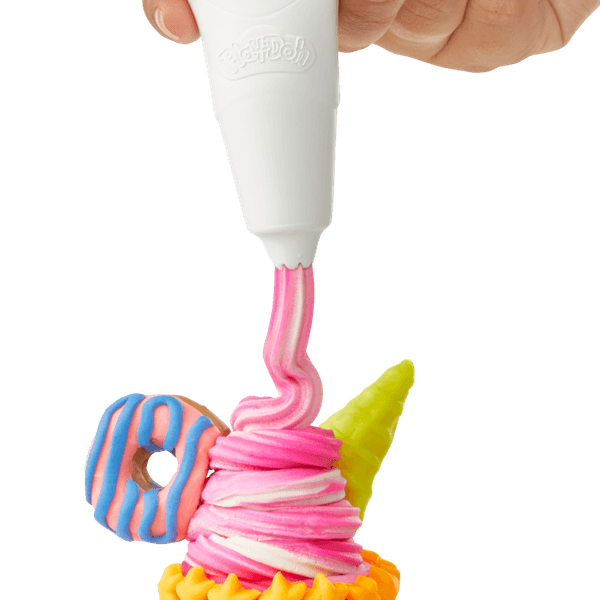 Play-doh, kitchen creations, la caffettiera super colorata, playset con 20 accessori e 8 vasetti di pasta modellabile - PLAY-DOH