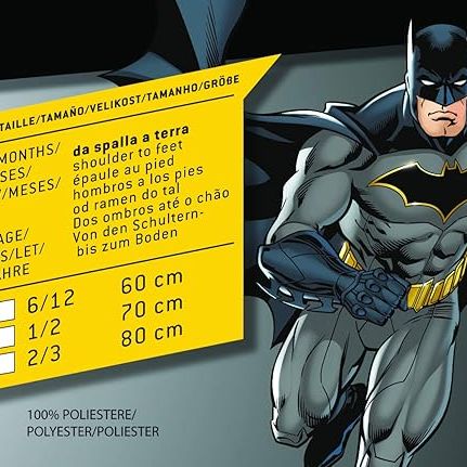 Costume batman baby - BATMAN, DC COMICS