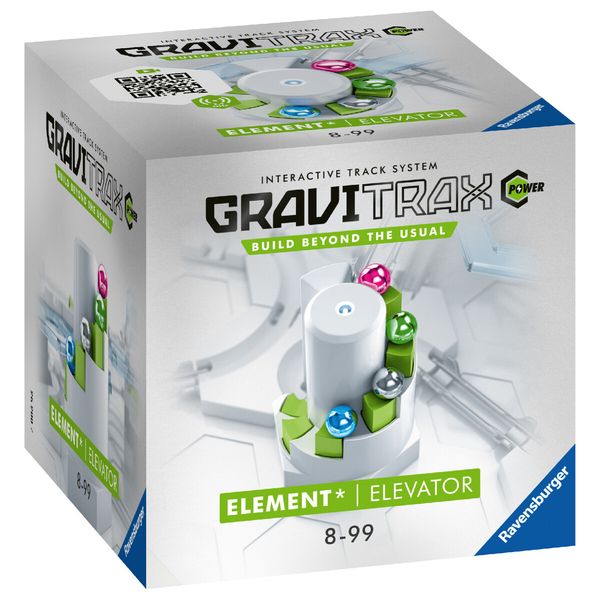 Ravensburger gravitrax power elevator - elevatore, gioco innovativo ed educativo stem, 8+, accessorio - GRAVITRAX, RAVENSBURGER