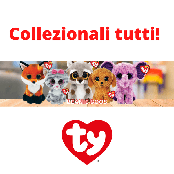 Ty - peluche - beanie boos - gatto - cassidy - rosa e viola - orecchie e occhi rosa glitter - il peluche con gli occhi grandi scintillanti - 15 cm - 36248 - TY