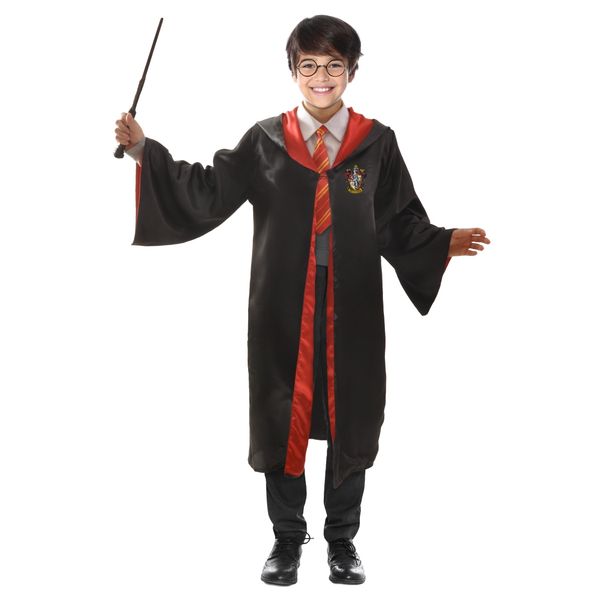 Costume da harry potter con mantello e finta camicia - Harry Potter