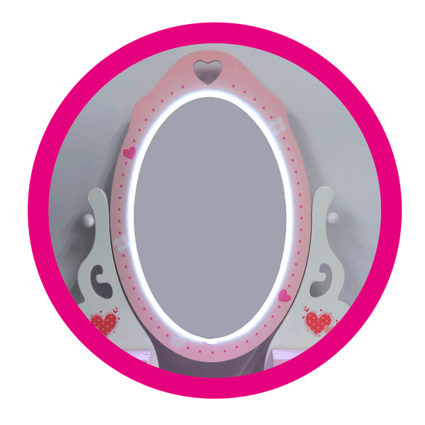 Vanity table con luci led - MISS FASHION