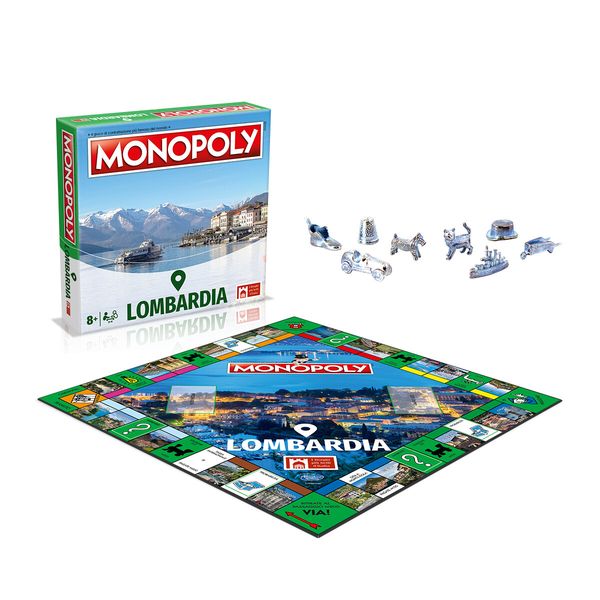 Monopoly - i borghi più belli d'italia - edizione lombardia - MONOPOLY