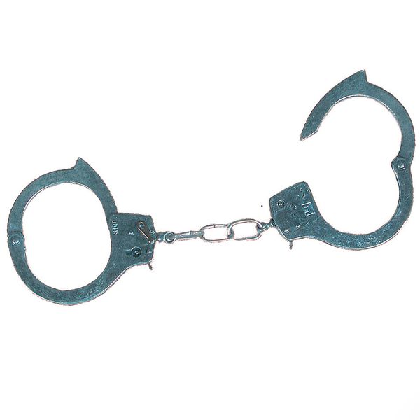 Manette in metallo in blister – accessorio essenziale per travestimenti da guardie e ladri - CARNIVAL TOYS