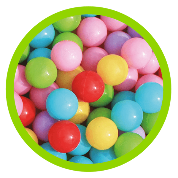 Piscinetta jungle con 50 palline - BABY SMILE