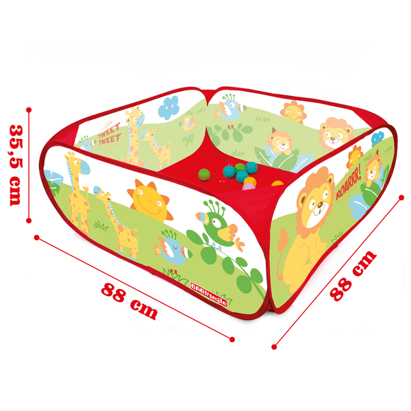 Piscinetta jungle con 50 palline - BABY SMILE