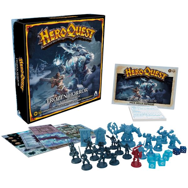 Heroquest frozen horror, pack delle imprese, espansione - DISNEY PRINCESS