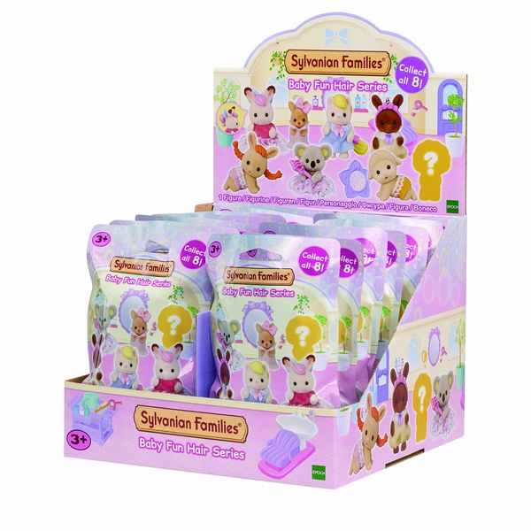 Bustine baby - serie acconciature divertenti - mondo salone parrucchiere dei pony - SYLVANIAN FAMILIES