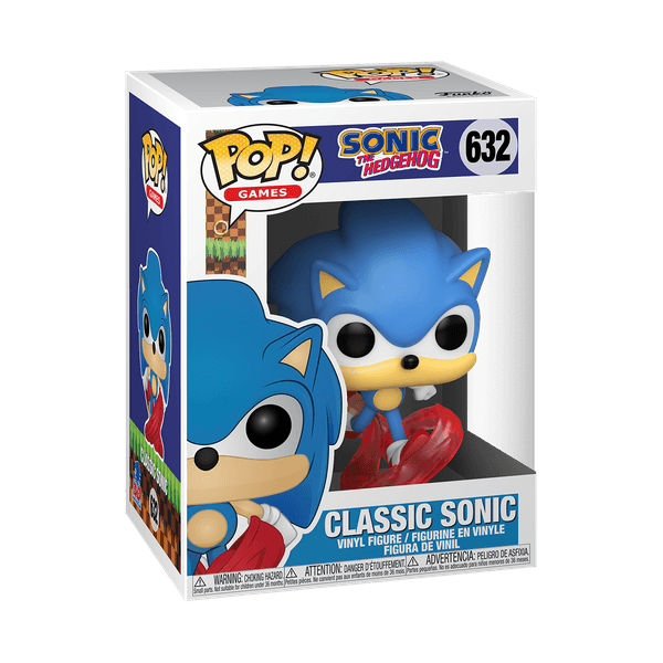 Pop games: sonic 30esimo anniversario- sonic che corre - Funko