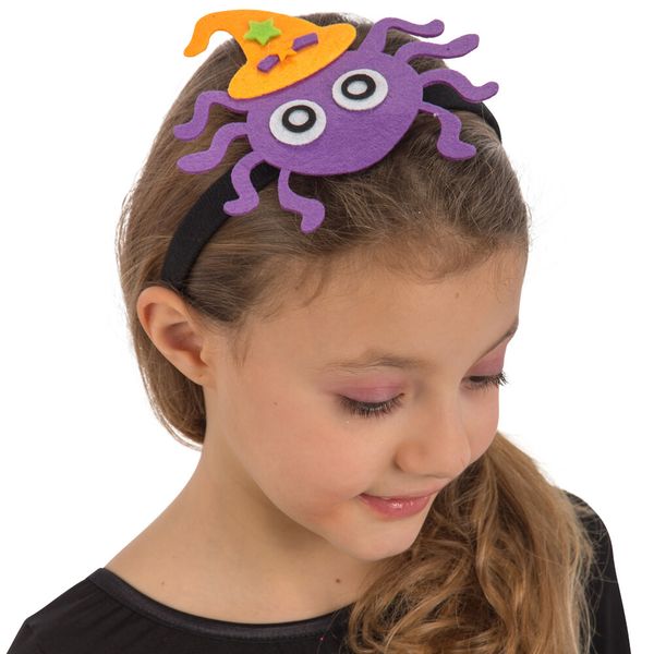 Cerchietto in feltro in busta con cavallotto disponibile in diverse varianti - CARNIVAL TOYS