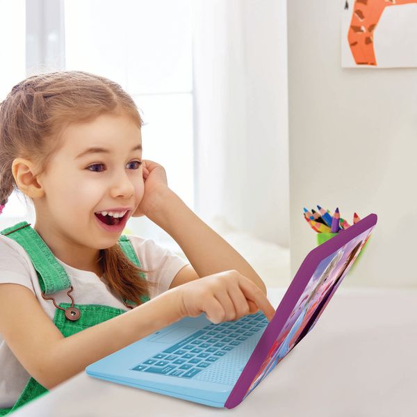Computer frozen portatile educativo bilingue con 124 attività interattive - DISNEY PRINCESS, Disney, Frozen