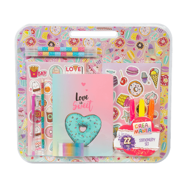 Stationery set  quaderno con accessori - CREA MANIA