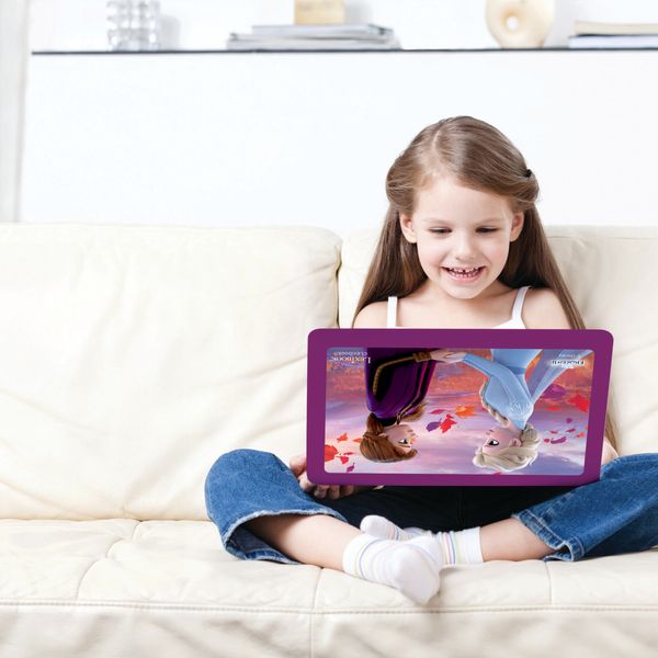 Computer frozen portatile educativo bilingue con 124 attività interattive - DISNEY PRINCESS, Disney, Frozen