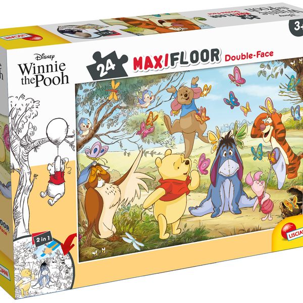 Disney puzzle df maxi floor 24 winnie the pooh     . - LISCIANI, Disney
