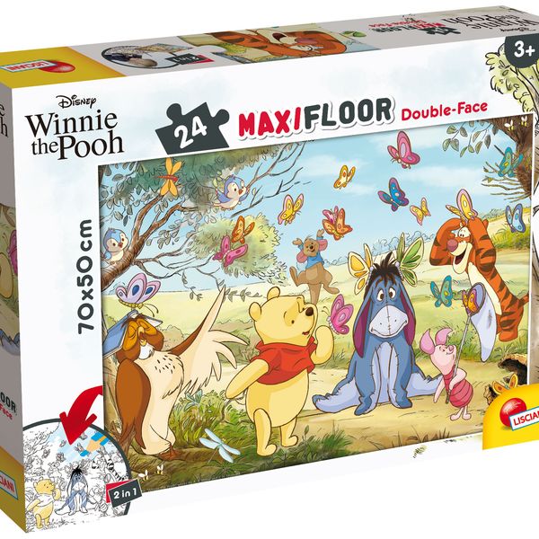 Disney puzzle df maxi floor 24 winnie the pooh     . - LISCIANI, Disney